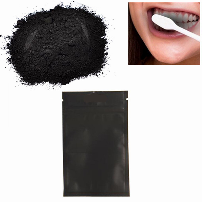Teeth Whitening Charcoal - Dientes de carbón de bambú para