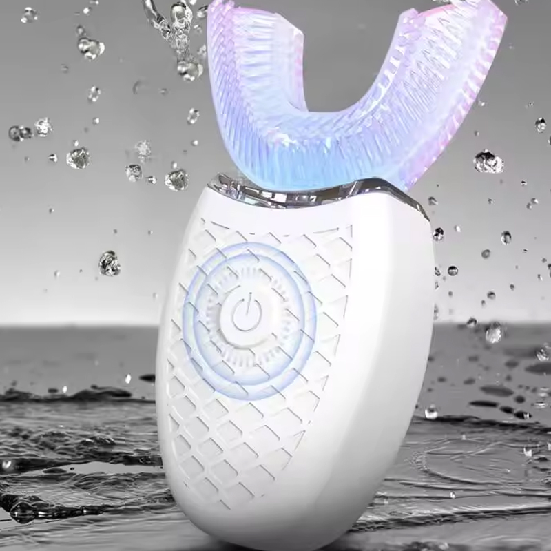 Teeth Whitening Blue Light - Juego de cepillos de dientes automáticos