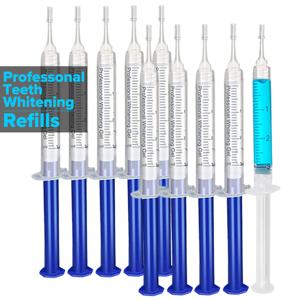 Teeth Whitening Before And After - Jeringa de repuesto de Gel para