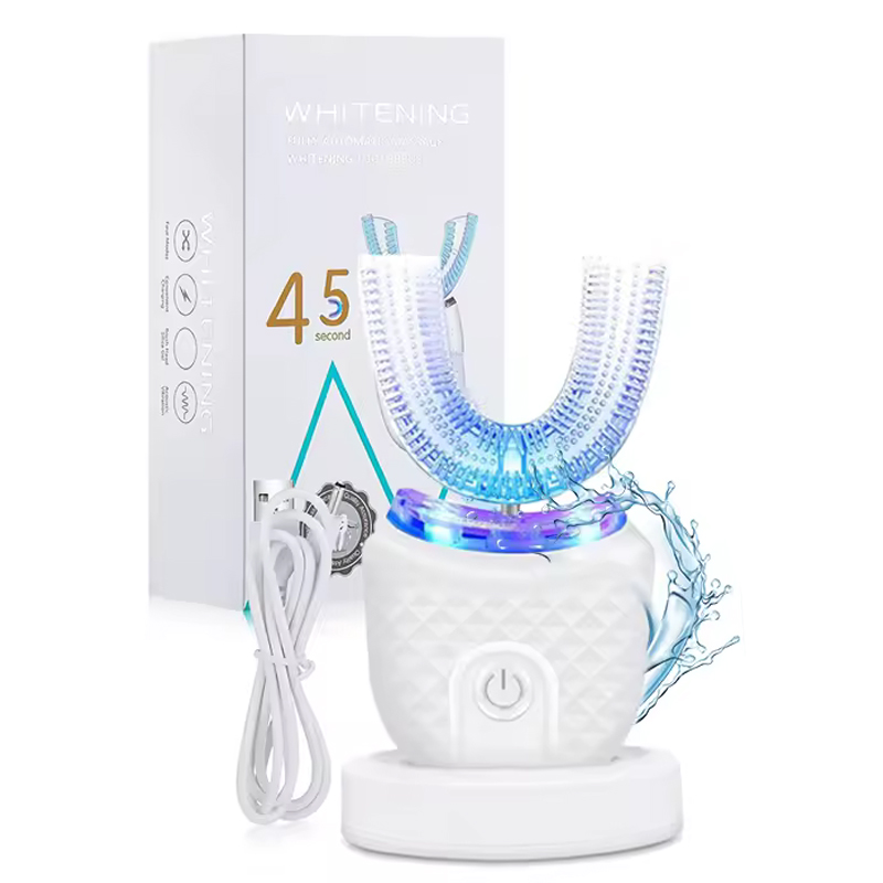 Teeth Whitening Blue Light - Cepillo de dientes eléctrico en forma