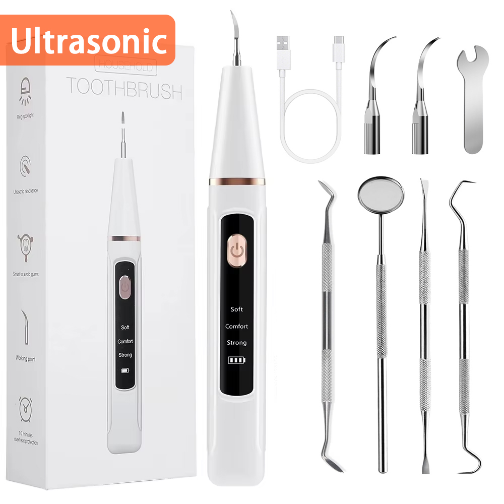 Teeth Whitening Express - Escalador Dental ultrasónico eléctrico, eliminador de