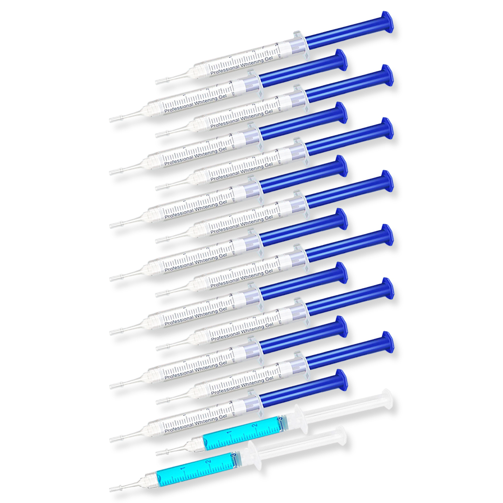 Teeth Whitening Q&M - Gel blanqueador de dientes con sabor