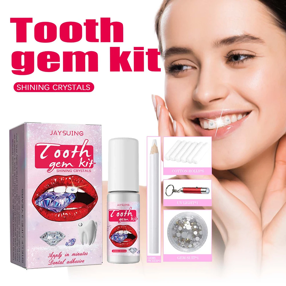 Teeth Whitening Diy - Kit de gemas dentales con cristales