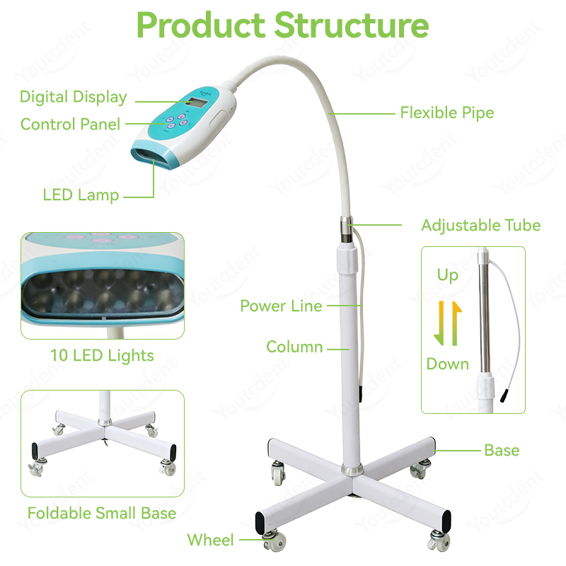Máquina de Blanqueamiento Dent - Teeth Whitening With Led Light reseña y precio