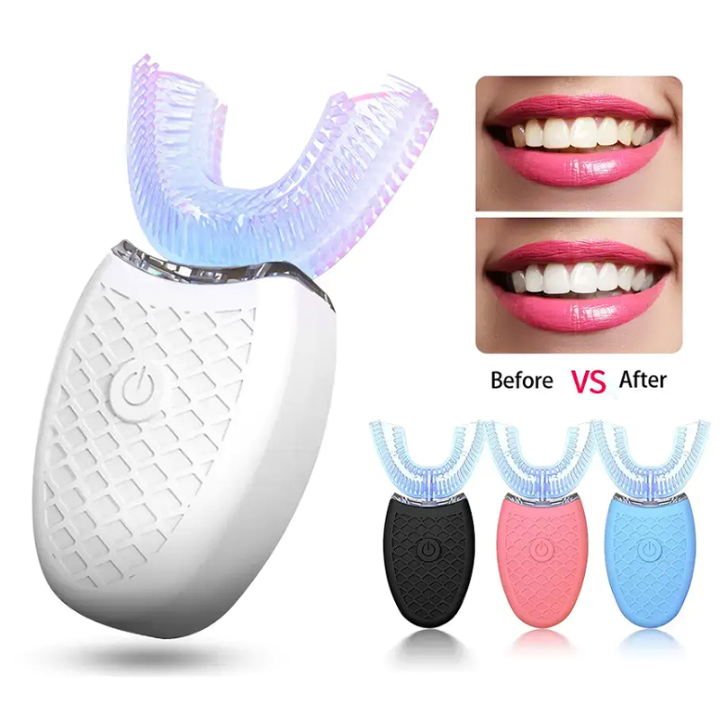 Juego de cepillos de dientes a - Teeth Whitening Blue Light reseña y precio