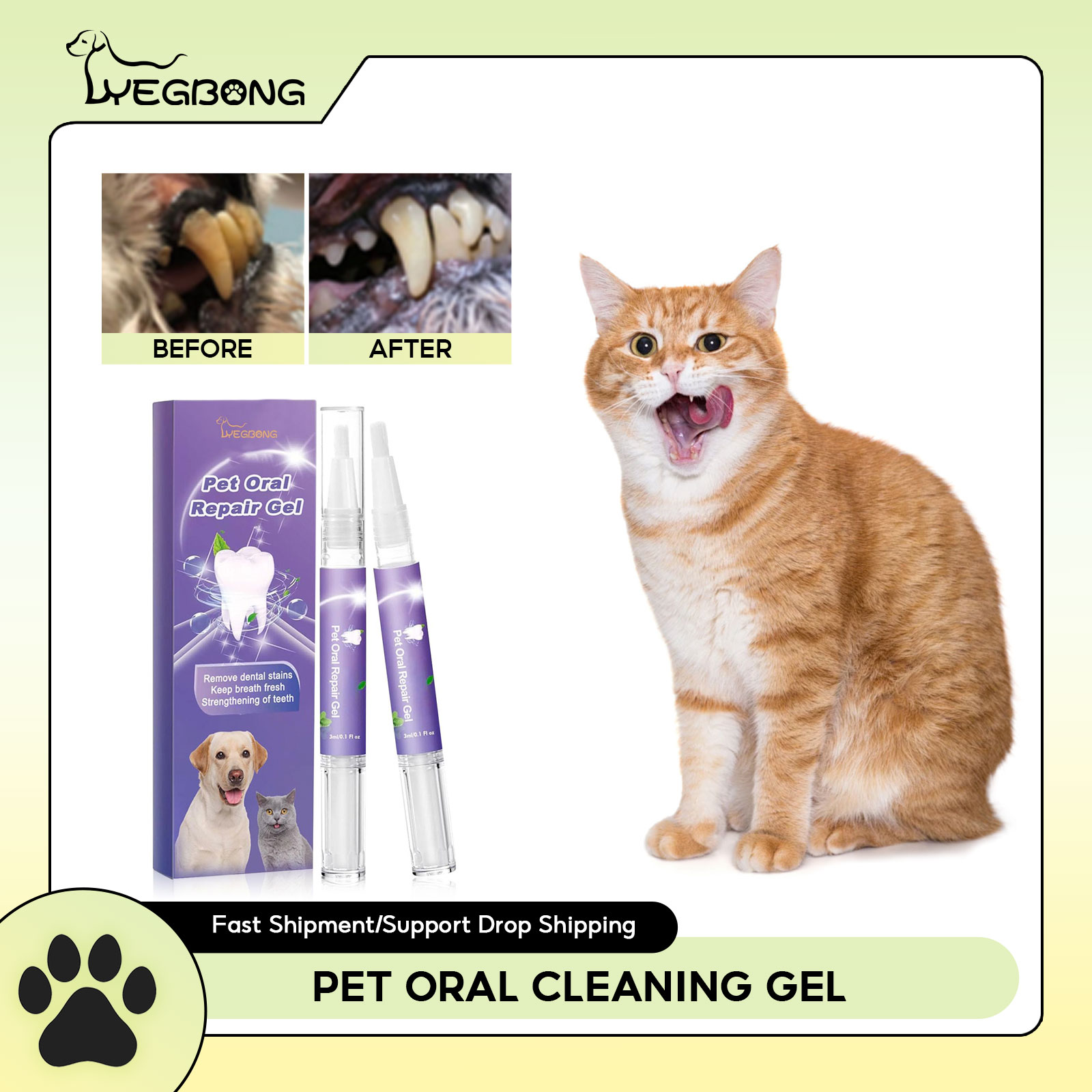 Gel de reparación Oral para ma - Teeth Whitening Q&M reseña y precio