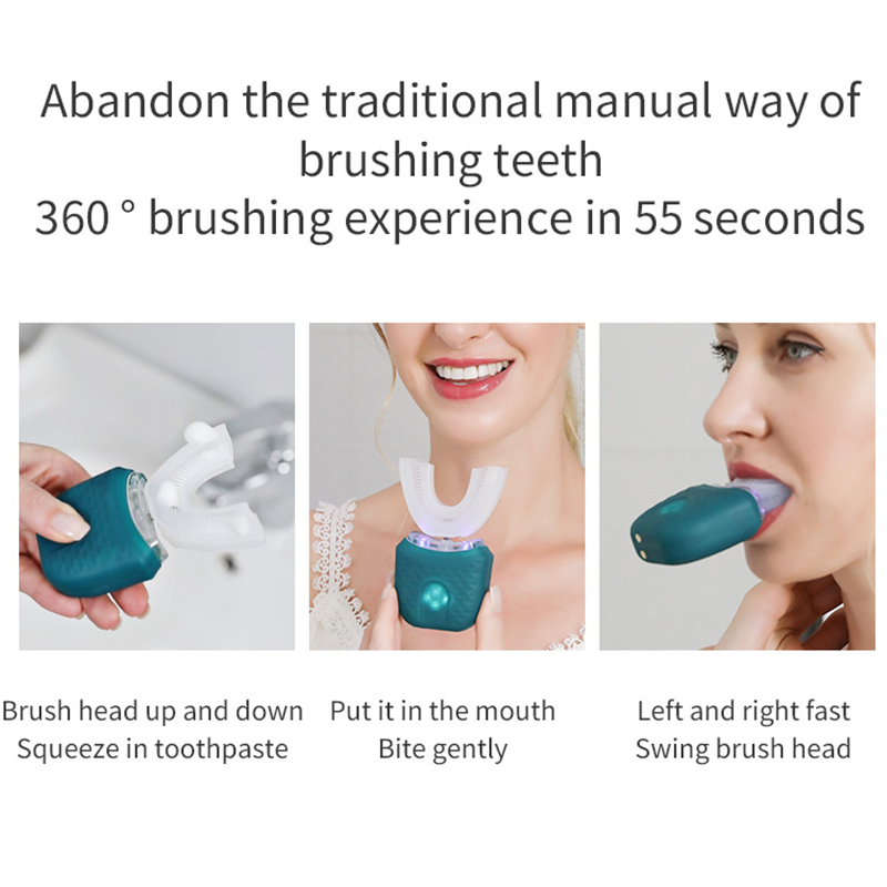 Cepillo de dientes eléctrico p - Teeth Whitening Blue Light reseña y precio