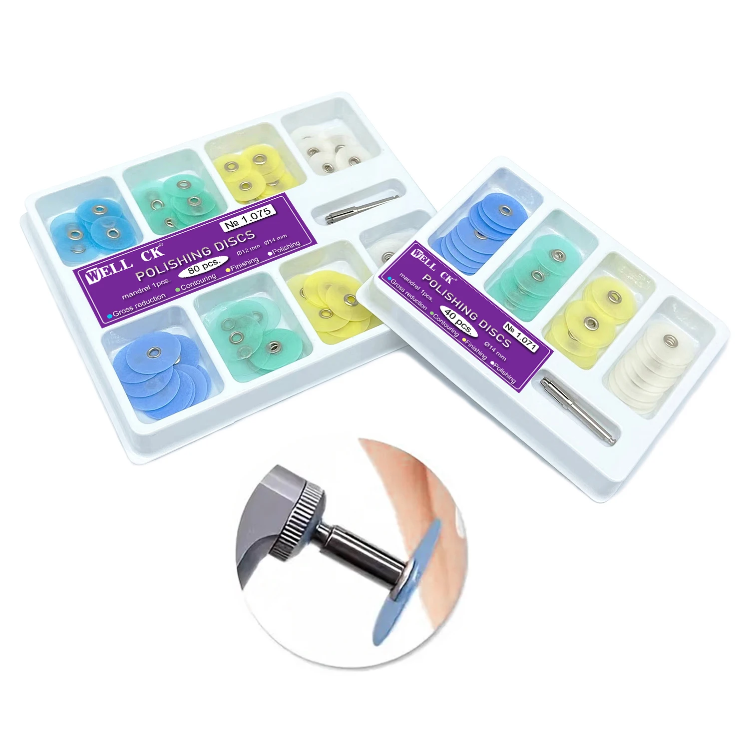 WELLCK-discos de Pulido Dental - Teeth Whitening Express reseña y precio