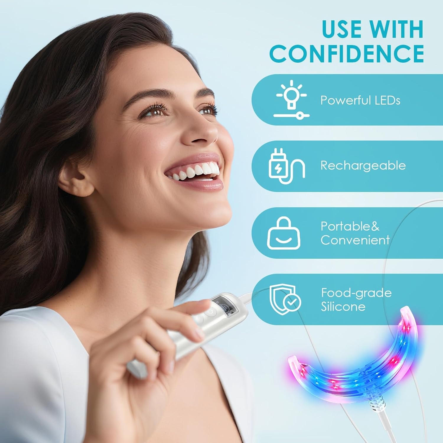 Lámpara Aceleradora de Blanque - Teeth Whitening Blue Light reseña y precio