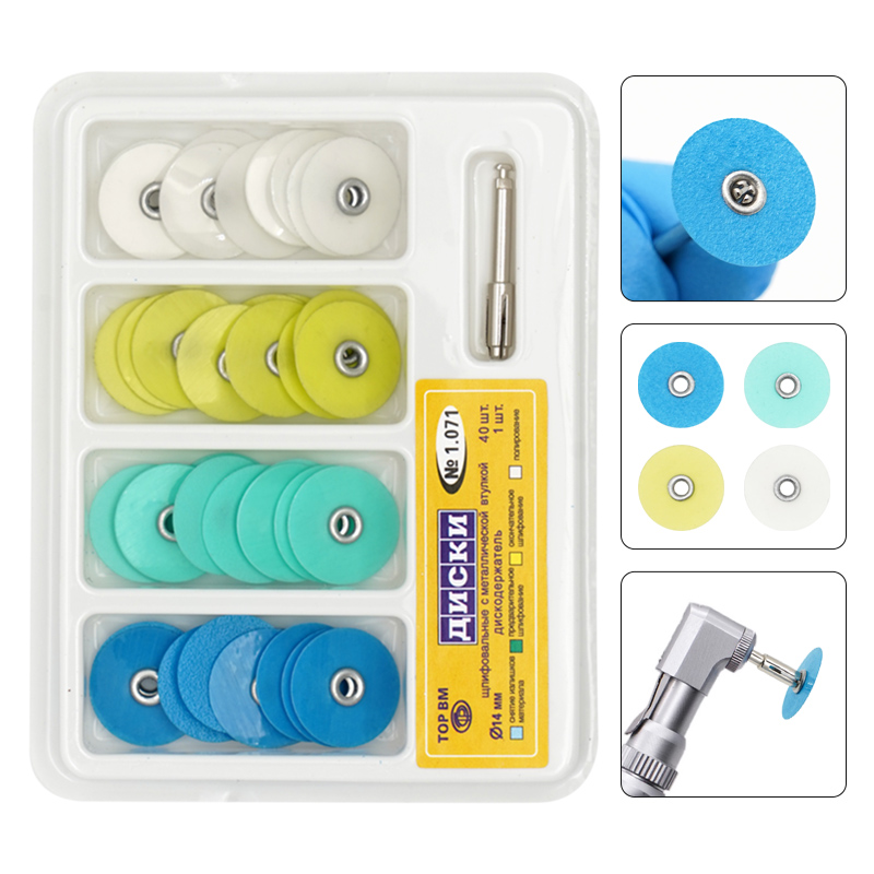 40 unids/caja discos de Pulido - Teeth Whitening Express reseña y precio