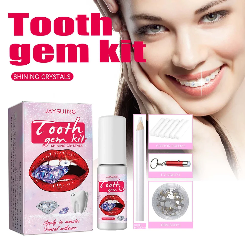 Kit de gemas dentales con cris - Teeth Whitening Diy reseña y precio