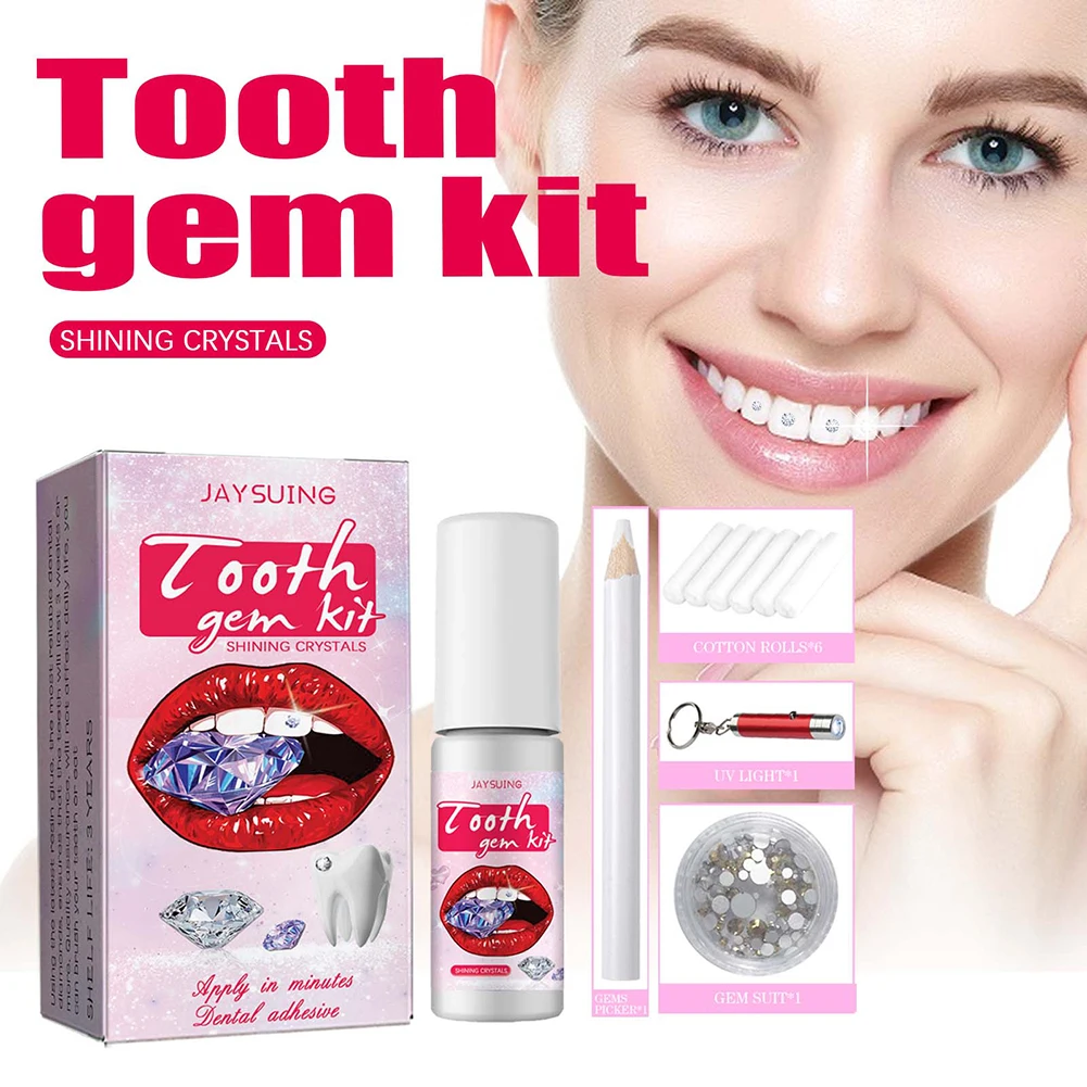 Kit de gemas dentales con cris - Teeth Whitening Diy reseña y precio
