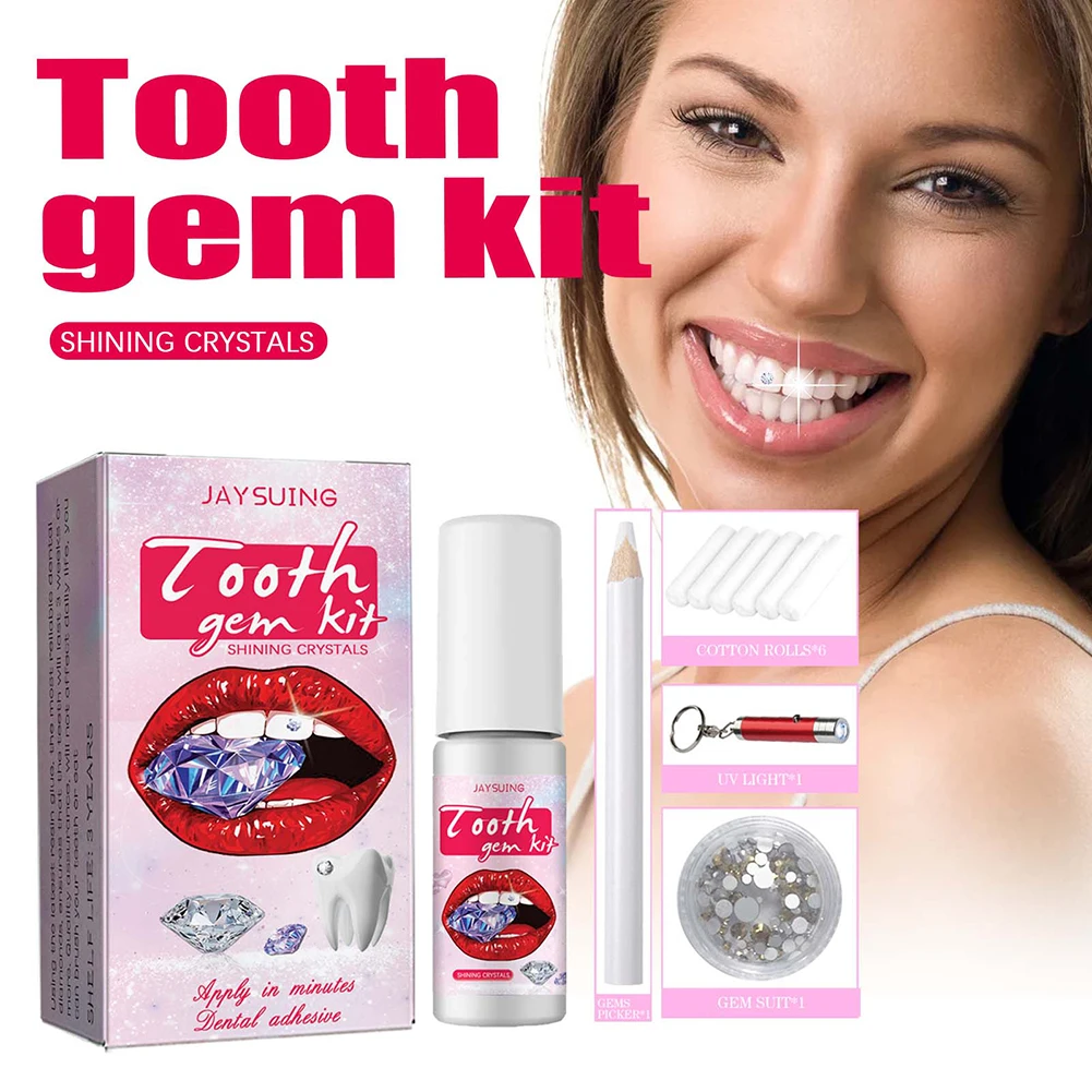Kit de gemas dentales con cris - Teeth Whitening Diy reseña y precio